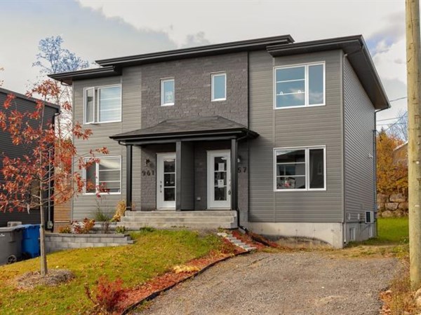 Two-storey, semi-detached for sale (Quebec North Shore)